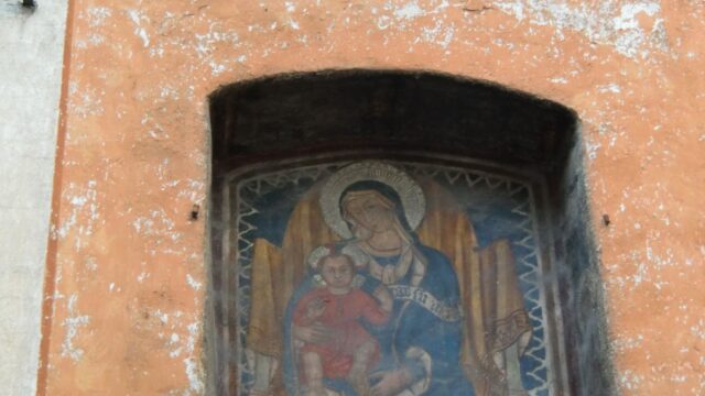 Madonna tra due Santi in Largo Fratti