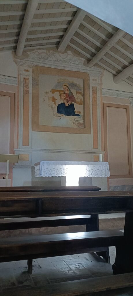 Madonna delle Scentellle interno