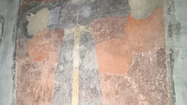 affresco frate a Sm Misericordia