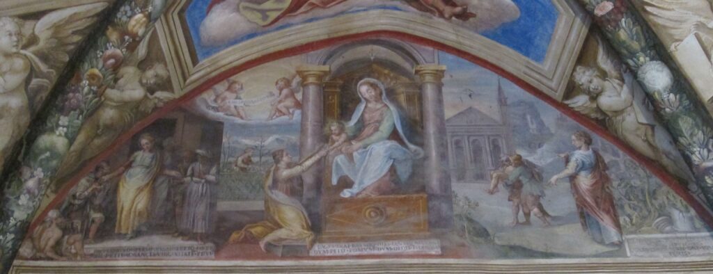 cappella degli innocenti lunetta