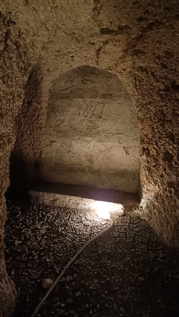 cunicoli medioevali sotto Palazzo Dragoni