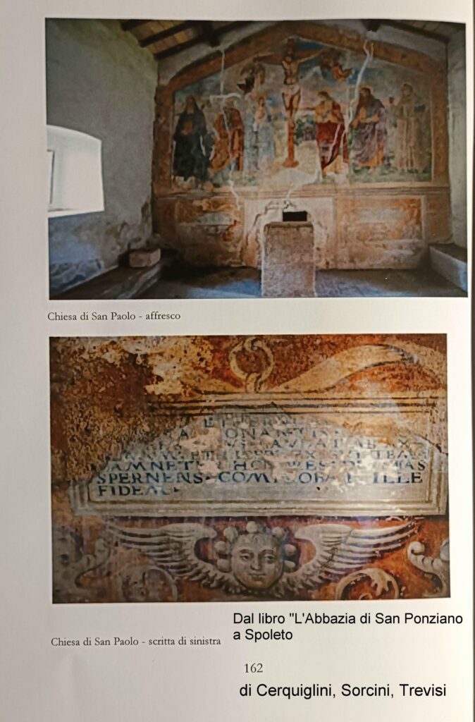 affeschi in San Paolo presso San Ponziano 2