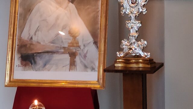 Reliquia di Giovanni Paolo II