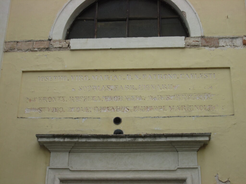 Iscrizione a San Giuseppe
