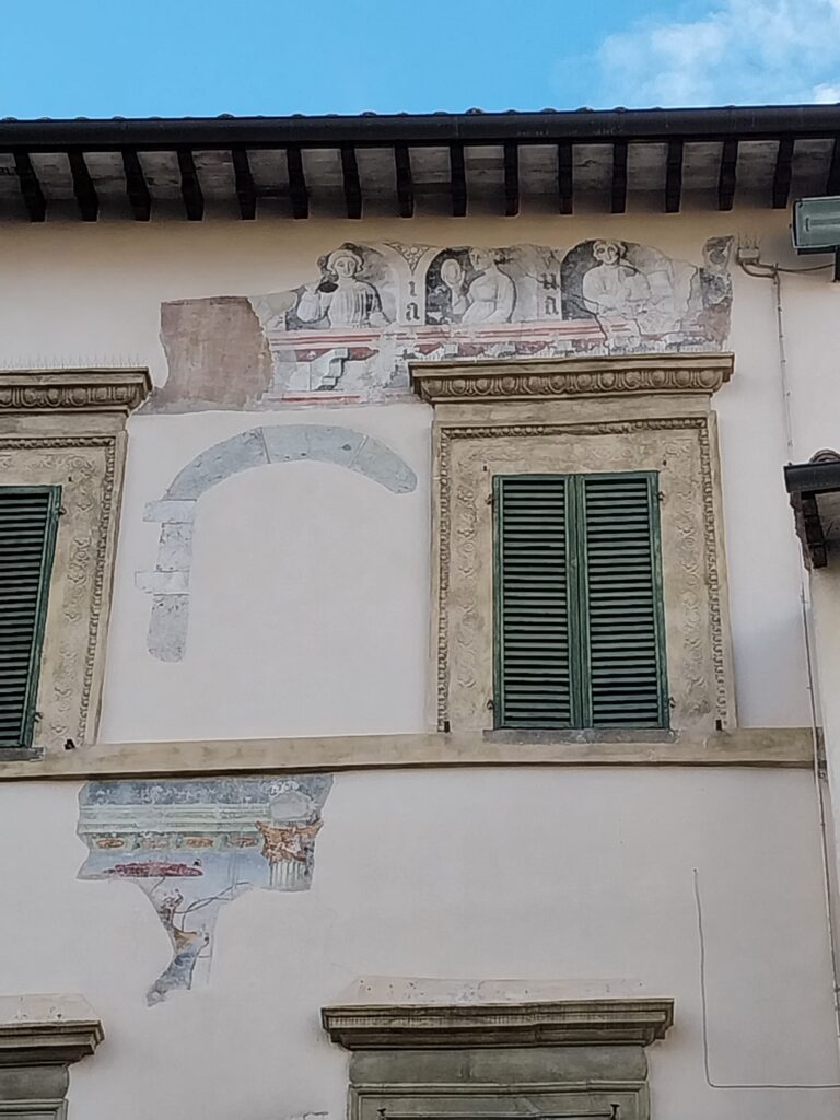 affreschi a casa Ferretti