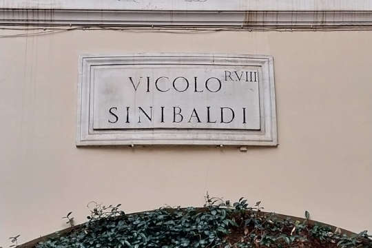 Vicolo Sinibaldi
