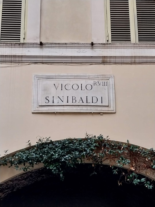Vicolo Sinibaldi