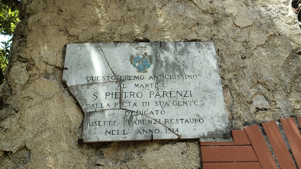 lapide eremo parenzi
