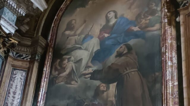 Apparizione di Gesù Cristo a San Francesco d’Assisi – Luigi Garzi