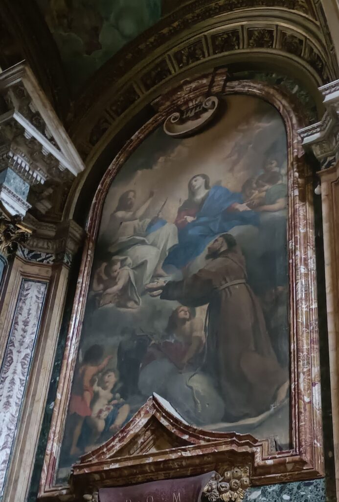 Apparizione di Gesù Cristo a San Francesco d’Assisi – Luigi Garzi