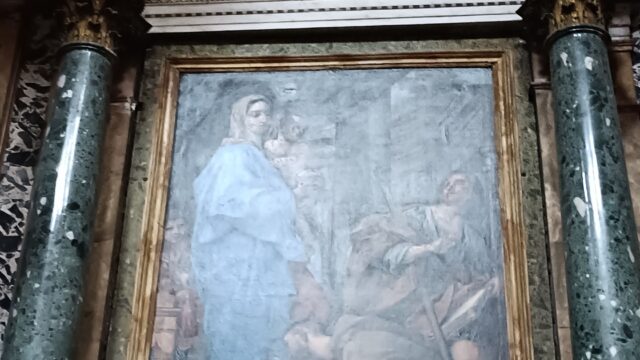Madonna e Gesù Bambino, San Francesco d’Assisi e San Giacomo Maggiore Carlo Maratta