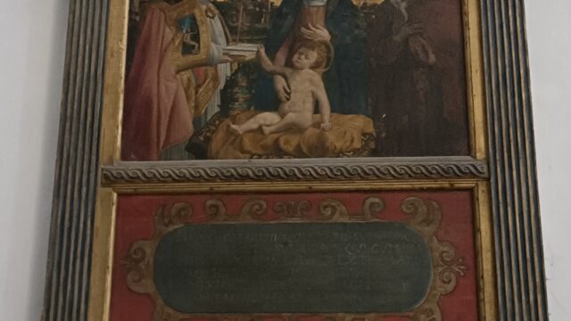 Madonna con bambino e San Clemente I Papa nel transetto sinistro