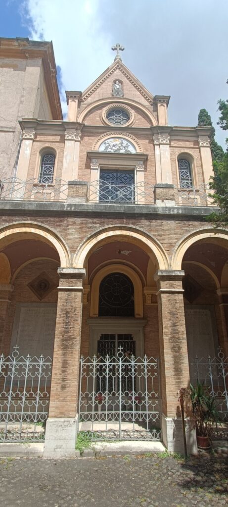 Sacello del collegio di Propaganda Fide tomba Sbarretti