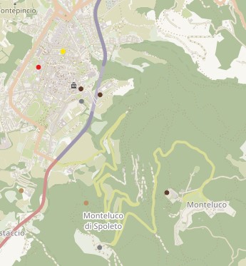 Mappa insediamenti ordini religiosi