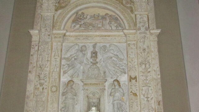 ciborio del Monastero della Stella nella seconda cappella