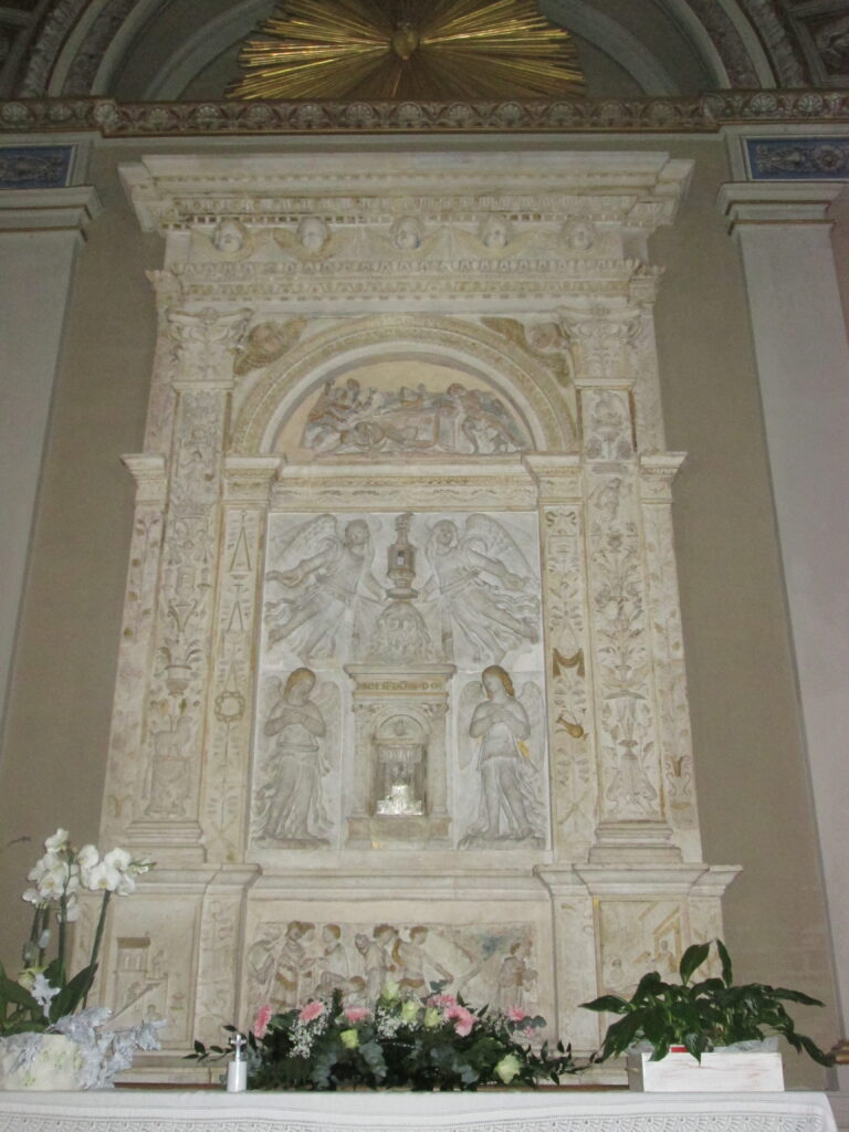 ciborio del Monastero della Stella nella seconda cappella