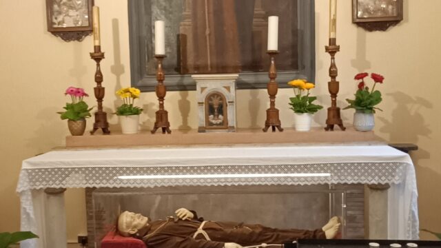 resti del Beato Lepoldo da Gaiche