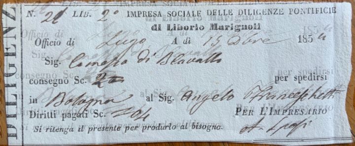 impresa sociale delle diligenze pontificie