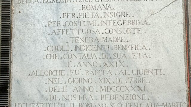 Luigi Bartolotti alla amata Lucia