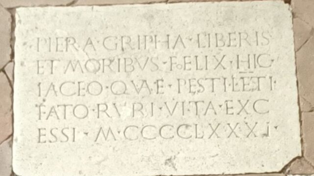 tomba di Piera Gripi