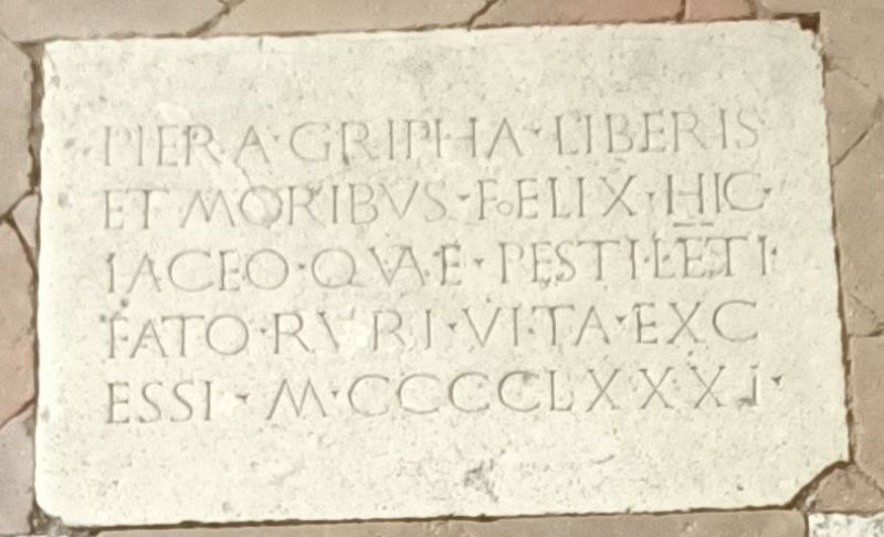 tomba di Piera Gripi