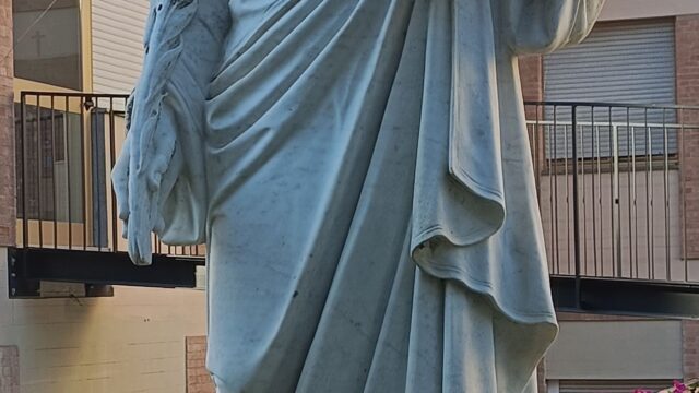 san giuseppe e Gesu alla sacra famiglia