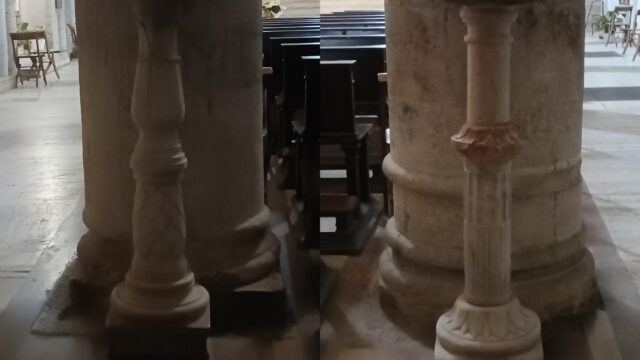 acquasantiere di San Gregorio