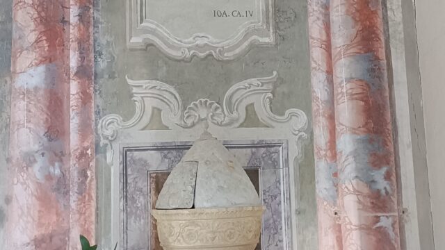 Sorgente d’acqua che zampilla per la vita eterna