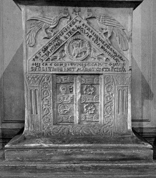 lapide san savino santa maria del priorato roma