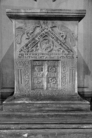 lapide san savino santa maria del priorato roma