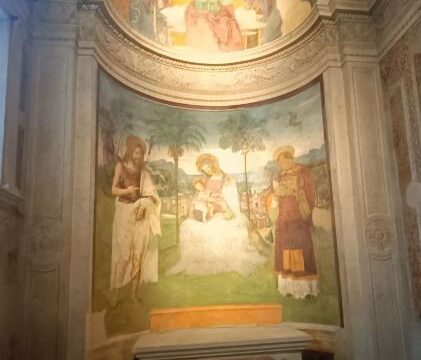 Eterno benedicente cappella di San Leonardo