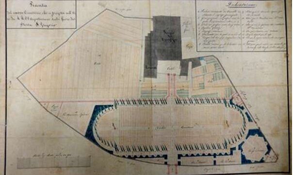 Progetto originale del Cimitero Monumentale