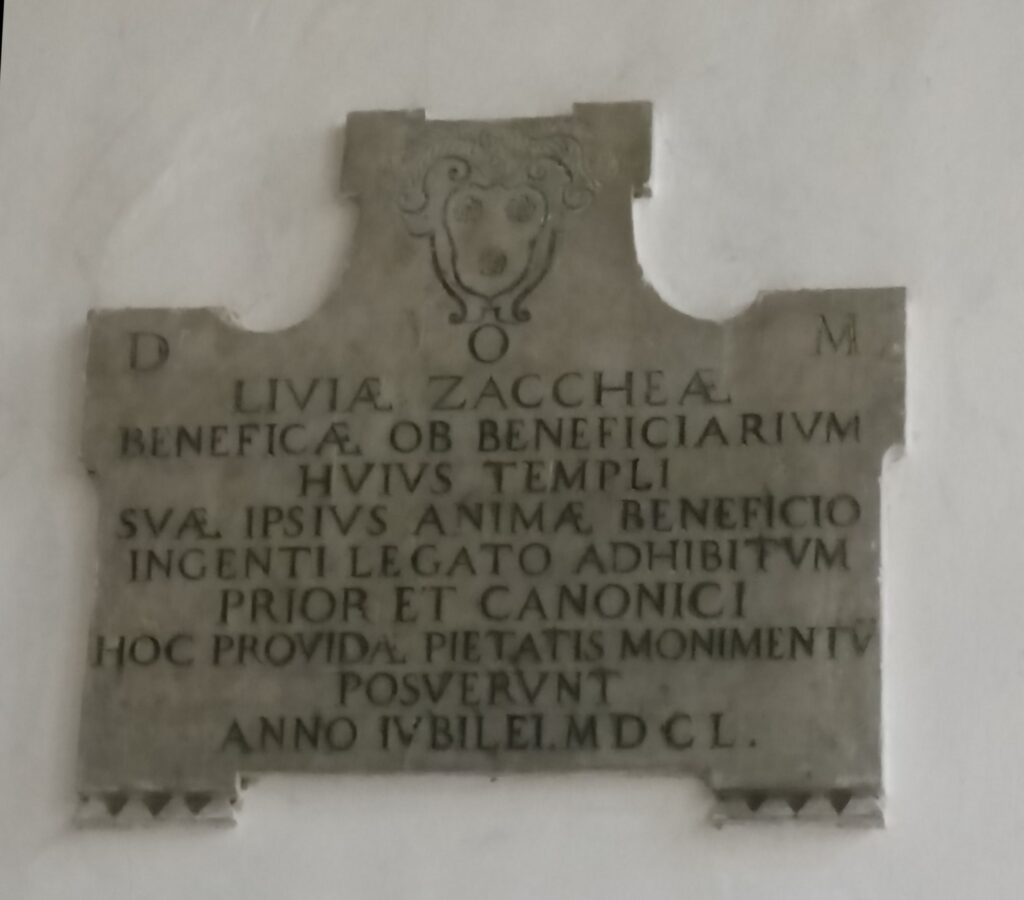 lascito Livia Zacchei