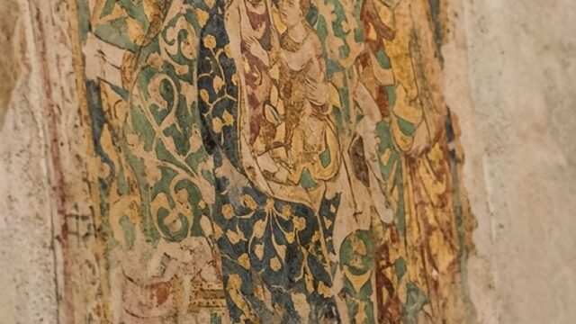 Madonna con bambino e i Santi Gregorio Magno e Leonardo in SS Giovanni e Paolo